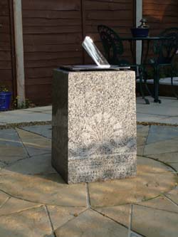 sundial in a Kentish garden