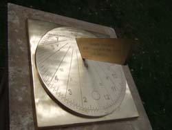 sundial by Piers Nicholson